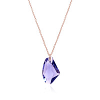 Halskette mit Swarovski Kristall GALACTIC VERTICAL