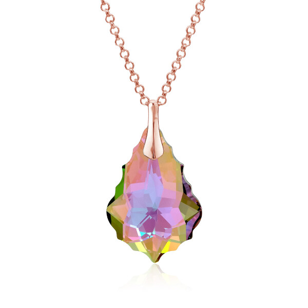 Halskette mit Swarovski Kristall BAROCK