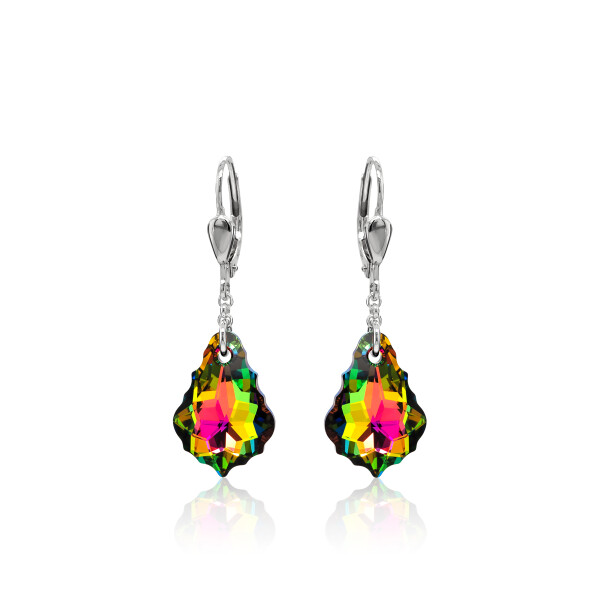Pendel-Ohrhänger mit Swarovski Kristall BAROQUE